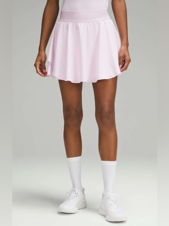 lululemon athletica Dresses & Skirts - Lululemon Meadowsweet Pink Court Rival High-Rise Skirt — 8